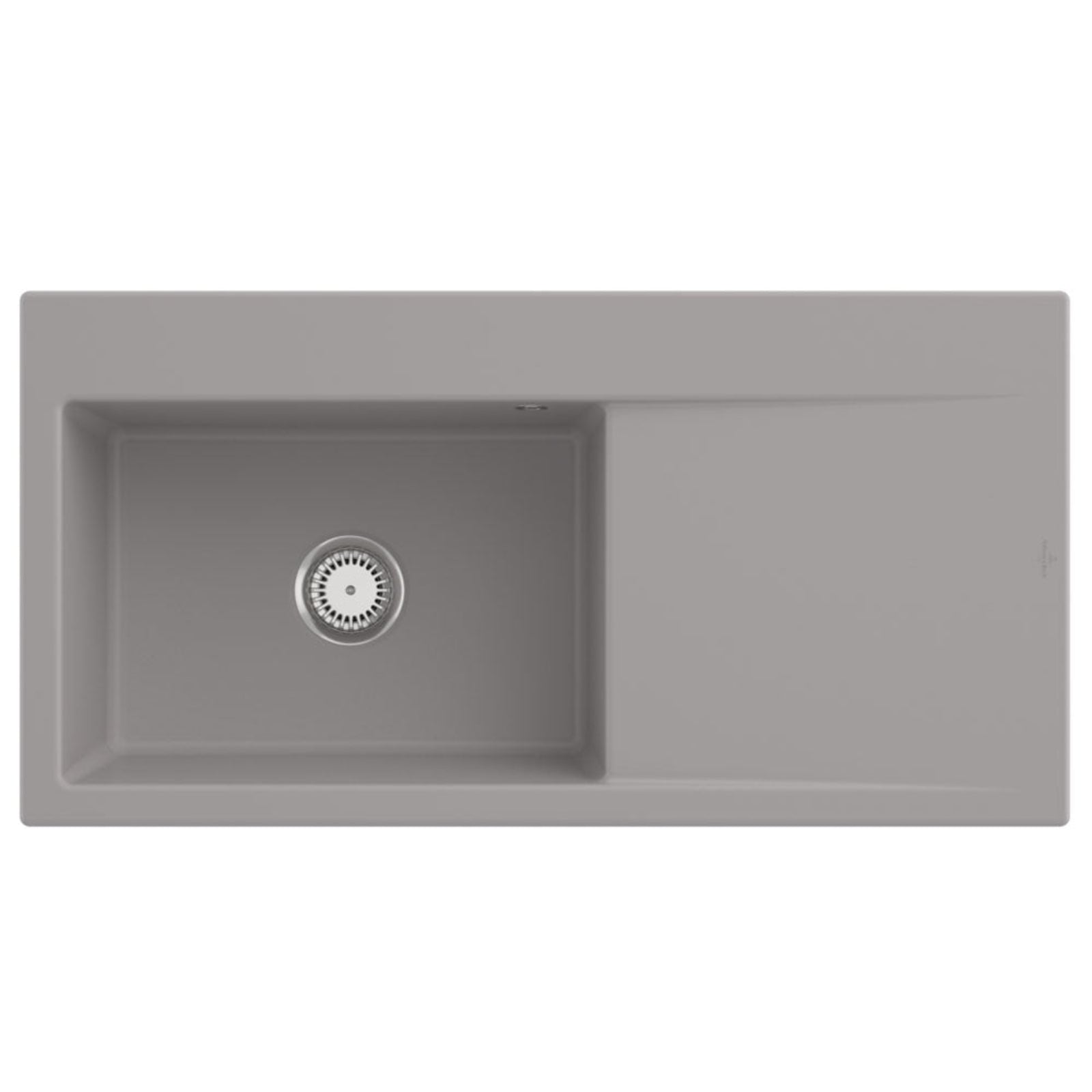 Villeroy & Boch Subway 60 Style 1 Bowl Ceramic Kitchen Sink RHD - NO WASTE