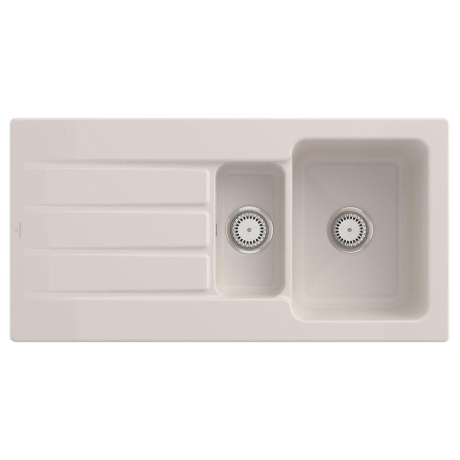 Villeroy & Boch Architectura 60XR 1.5 Bowl Ceramic Kitchen Sink - NO WASTE