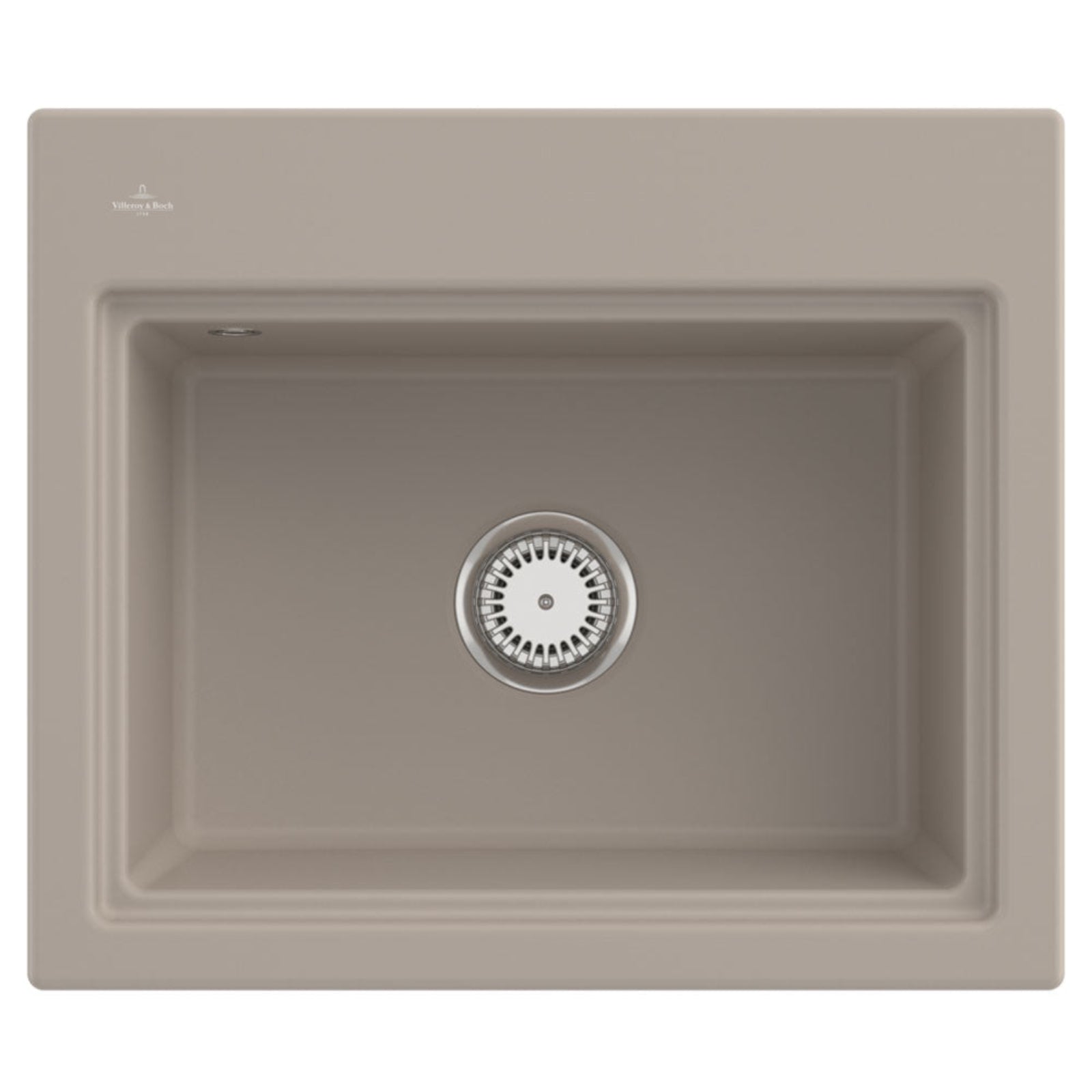 Villeroy & Boch Subway Style 60 S 1.0 Bowl Ceramic Kitchen Sink - NO WASTE