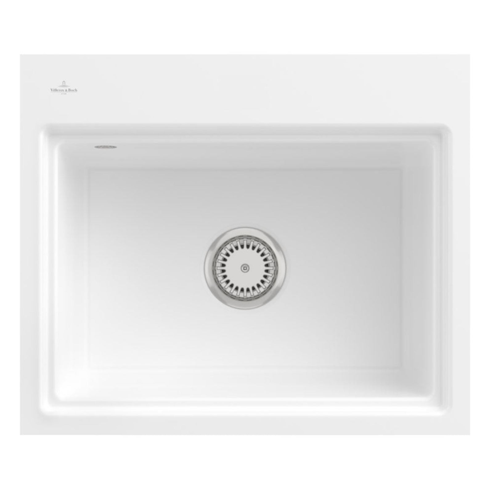 Villeroy & Boch Subway Style 60 S 1.0 Bowl Ceramic Kitchen Sink - NO WASTE