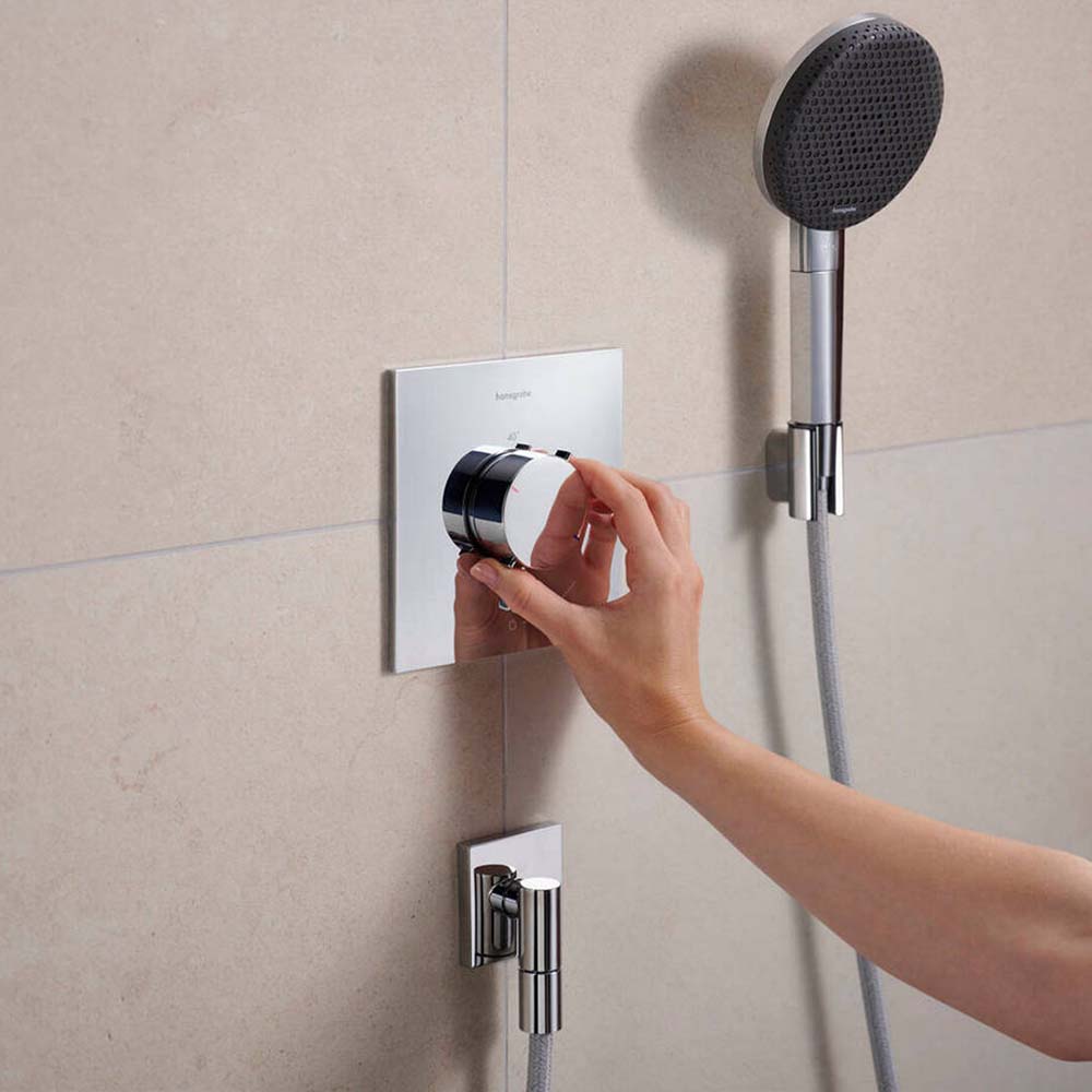 Hansgrohe Ecostat Comfort E Chrome Thermostat For Concealed Installation For 1 Function 33710000