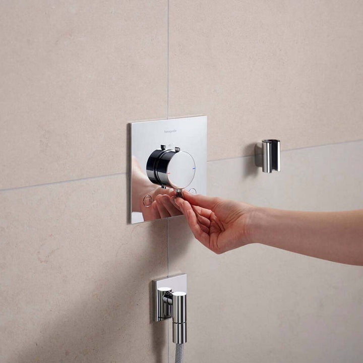 Hansgrohe Ecostat Comfort E Thermostat For Concealed Installation For 2 Functions