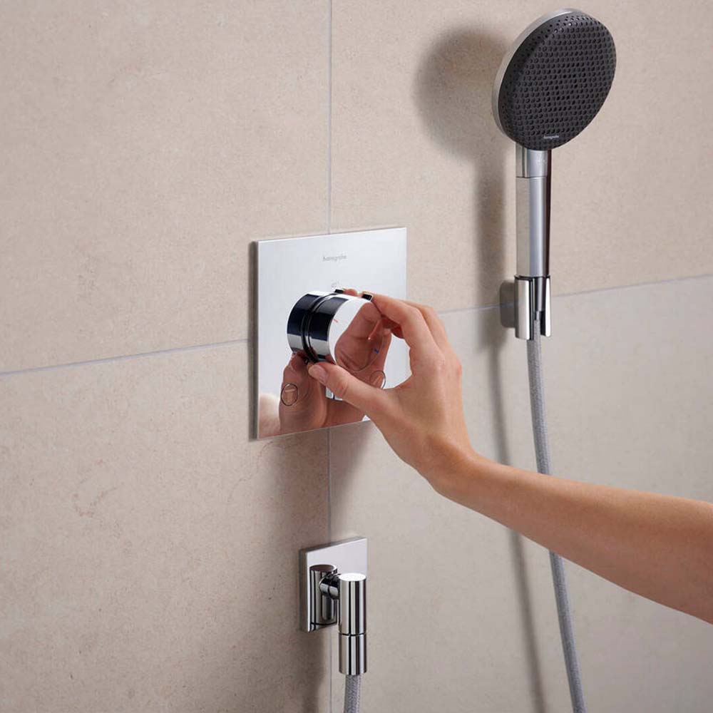 Hansgrohe Ecostat Comfort E Thermostat For Concealed Installation For 2 Functions
