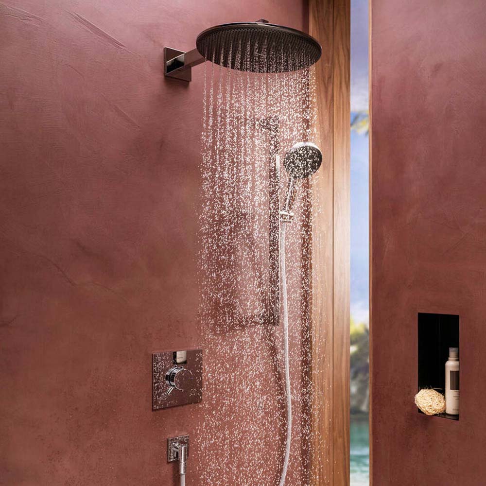 Hansgrohe Ecostat Comfort E Thermostat For Concealed Installation For 2 Functions