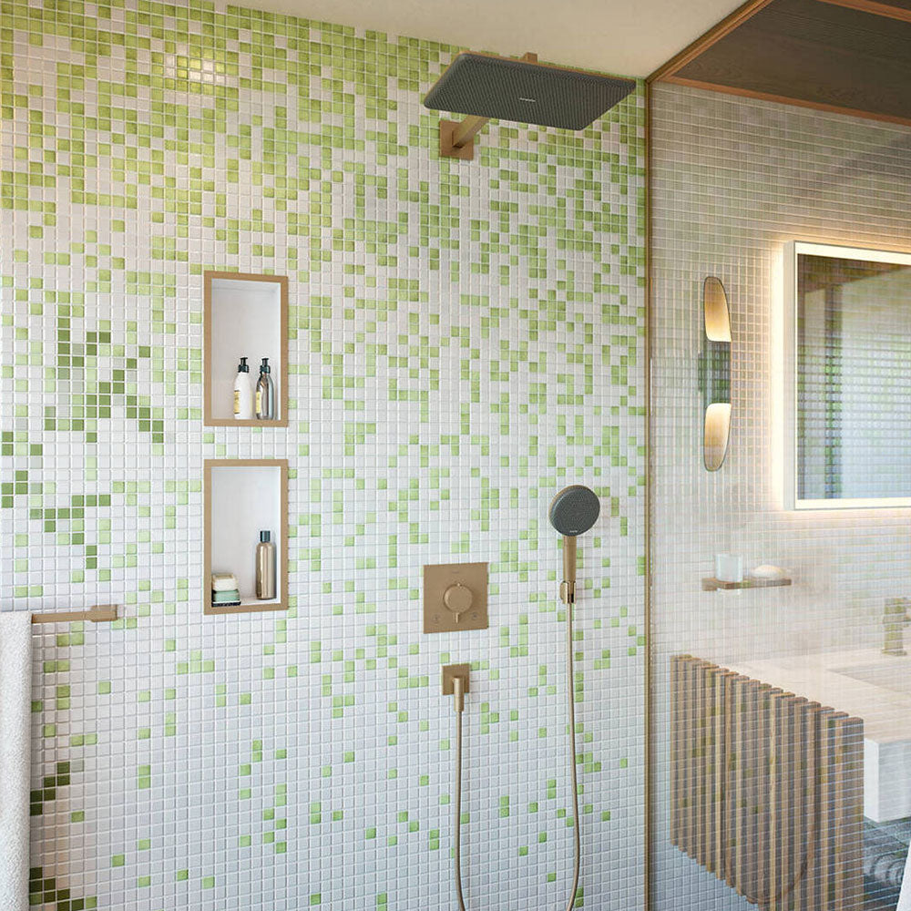 Hansgrohe Ecostat Comfort E Thermostat For Concealed Installation For 2 Functions