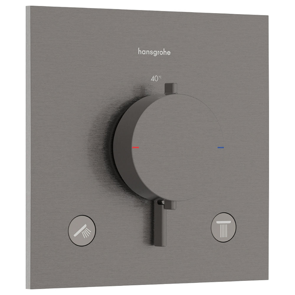 Hansgrohe Ecostat Comfort E Thermostat For Concealed Installation For 2 Functions