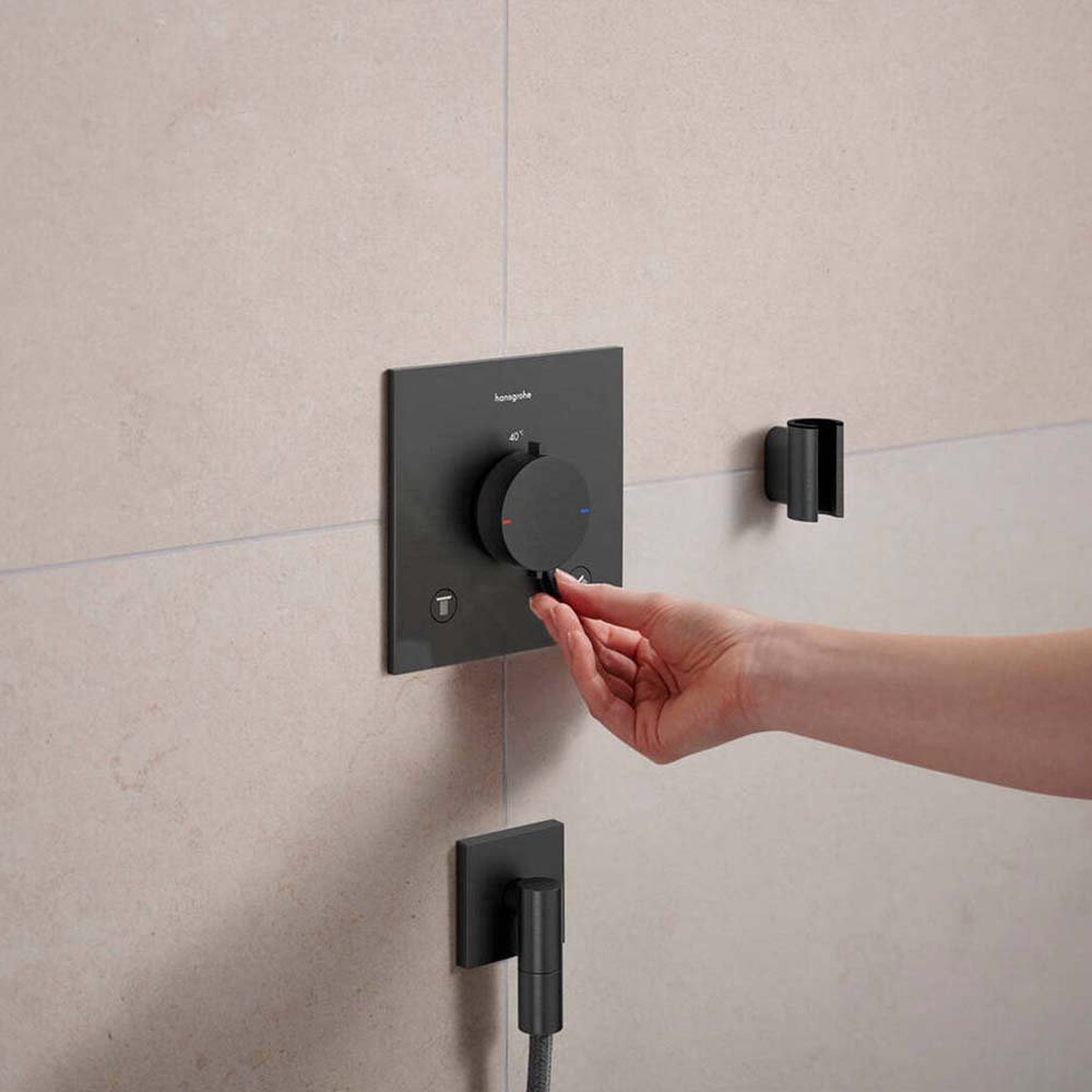 Hansgrohe Ecostat Comfort E Thermostat For Concealed Installation For 2 Functions