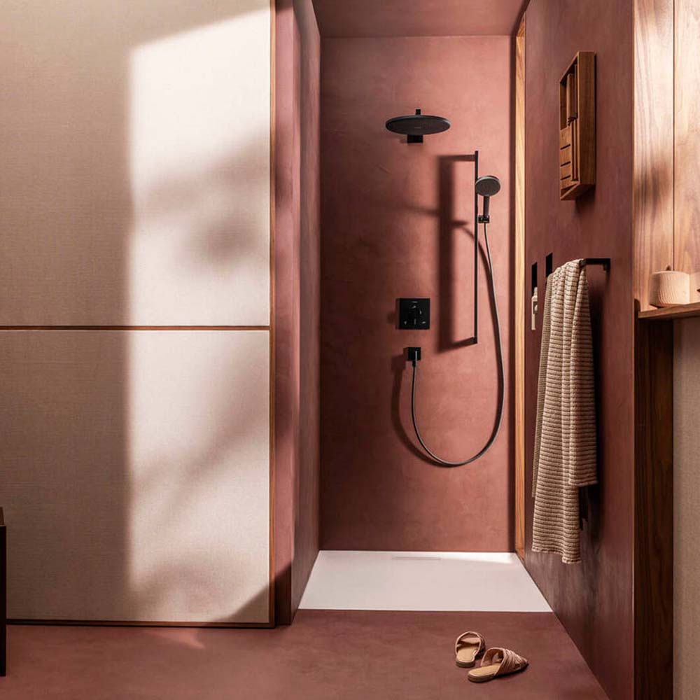 Hansgrohe Ecostat Comfort E Thermostat For Concealed Installation For 2 Functions