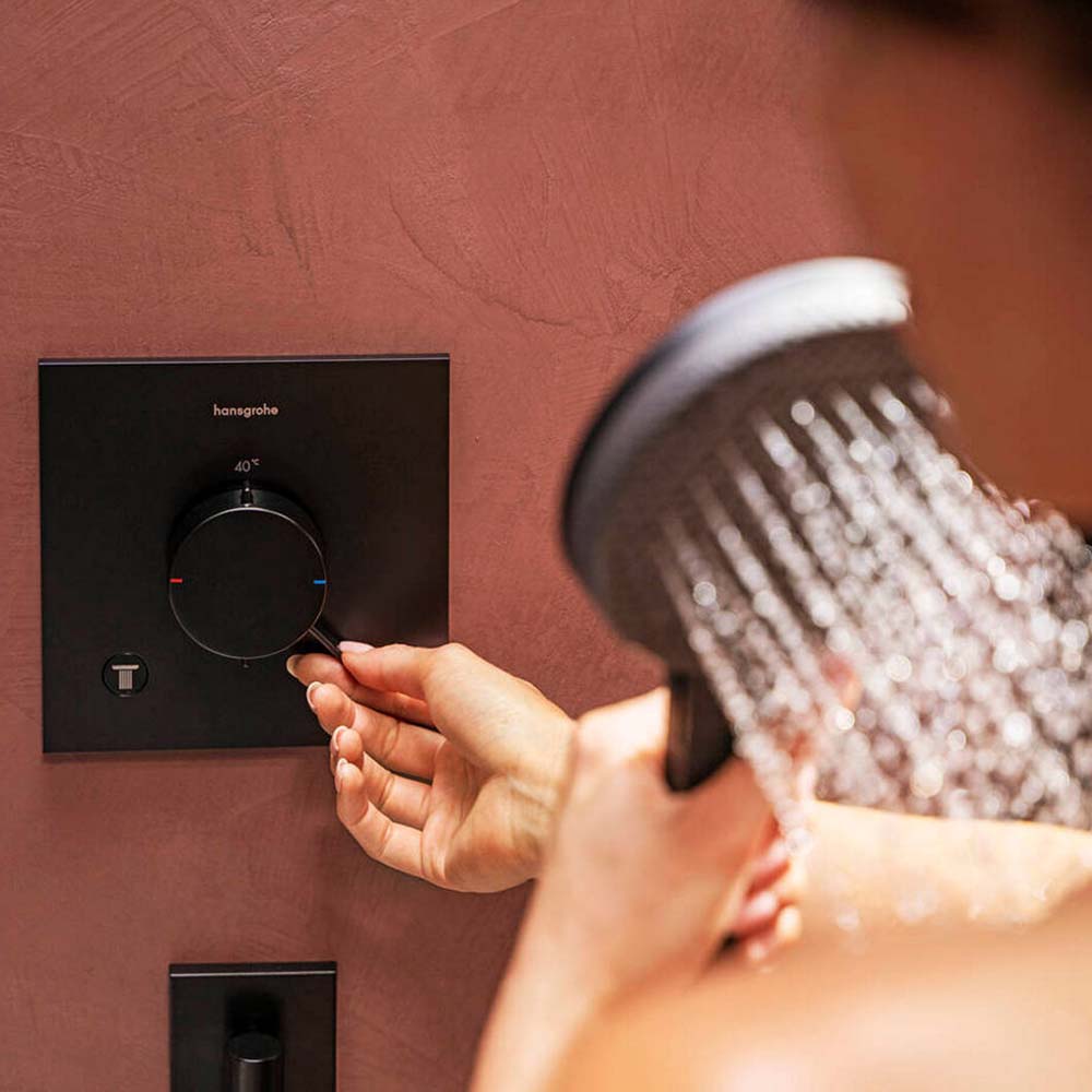 Hansgrohe Ecostat Comfort E Thermostat For Concealed Installation For 2 Functions