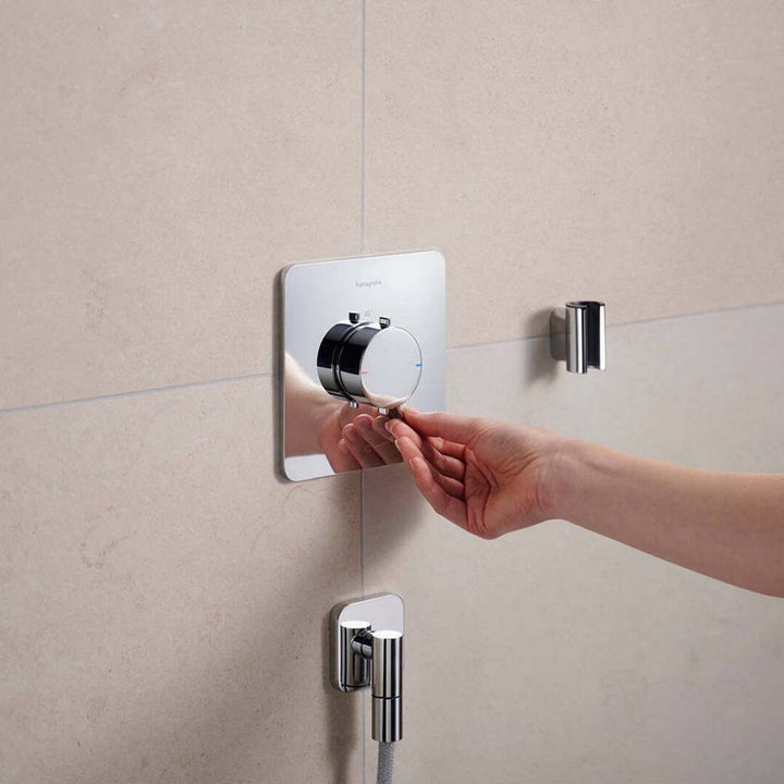 Hansgrohe Ecostat Comfort Q Chrome Thermostat For Concealed Installation For 1 Function 33712000
