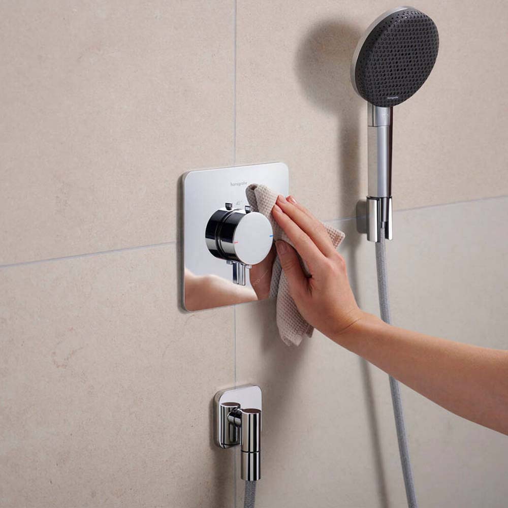 Hansgrohe Ecostat Comfort Q Chrome Thermostat For Concealed Installation For 1 Function 33712000