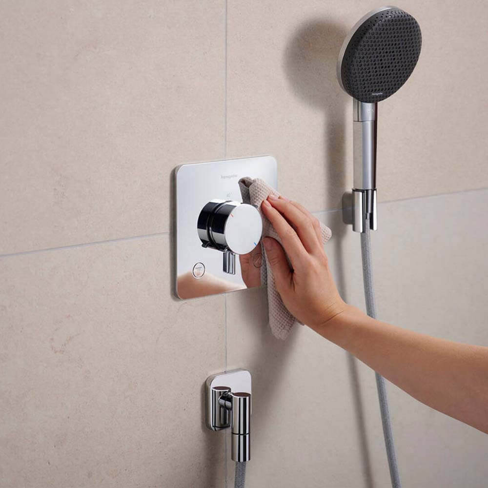 Hansgrohe Ecostat Comfort Q Chrome Thermostat For Concealed Installation For 2 Functions 33713000