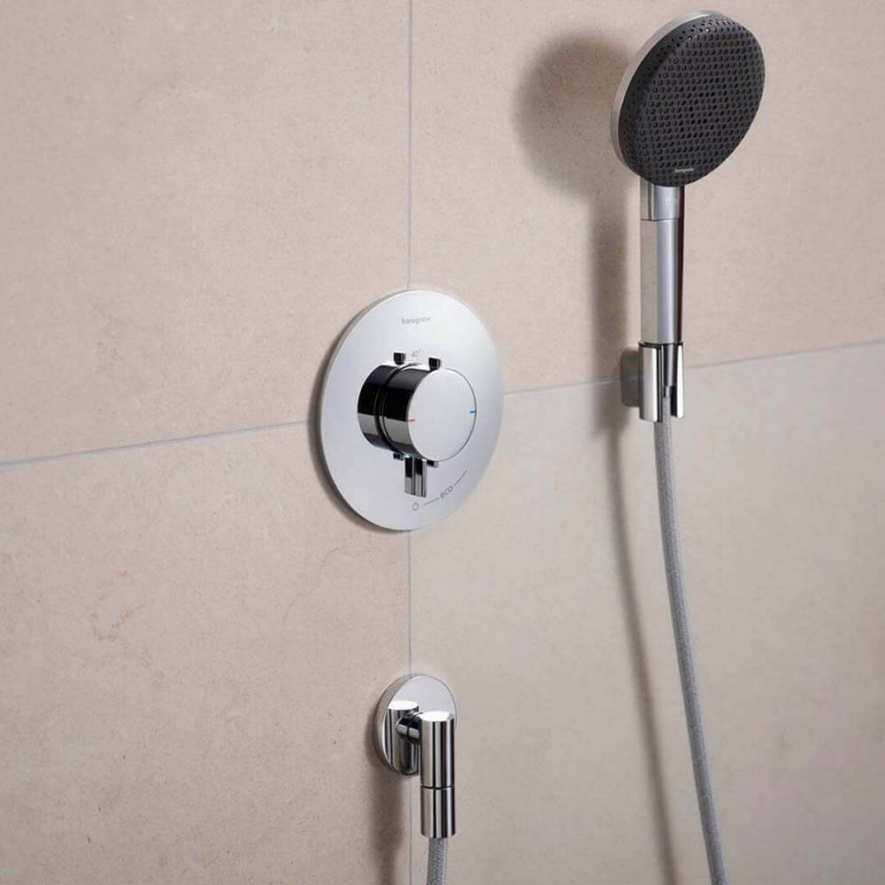 Hansgrohe Ecostat Comfort S Chrome Thermostat For Concealed Installation For 1 Function 33714000