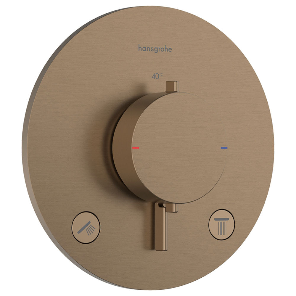 Hansgrohe Ecostat Comfort S Thermostat For Concealed Installation For 2 Functions