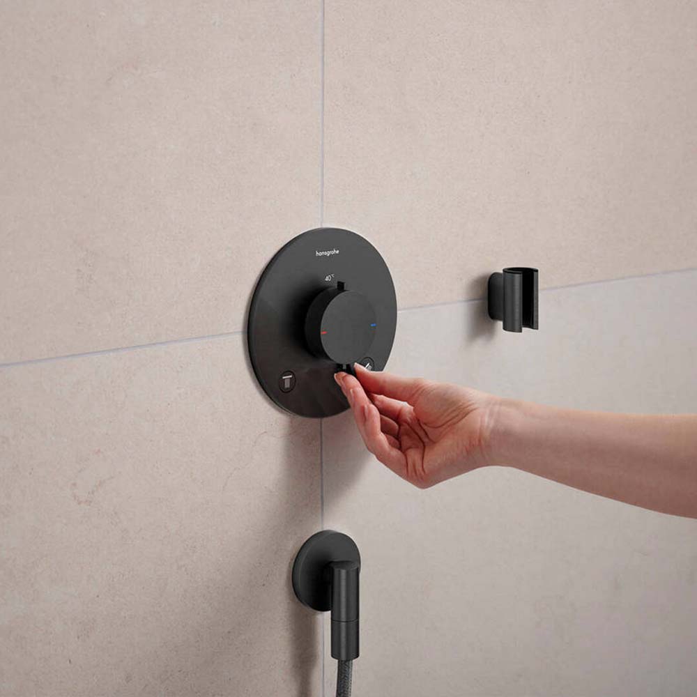 Hansgrohe Ecostat Comfort S Thermostat For Concealed Installation For 2 Functions