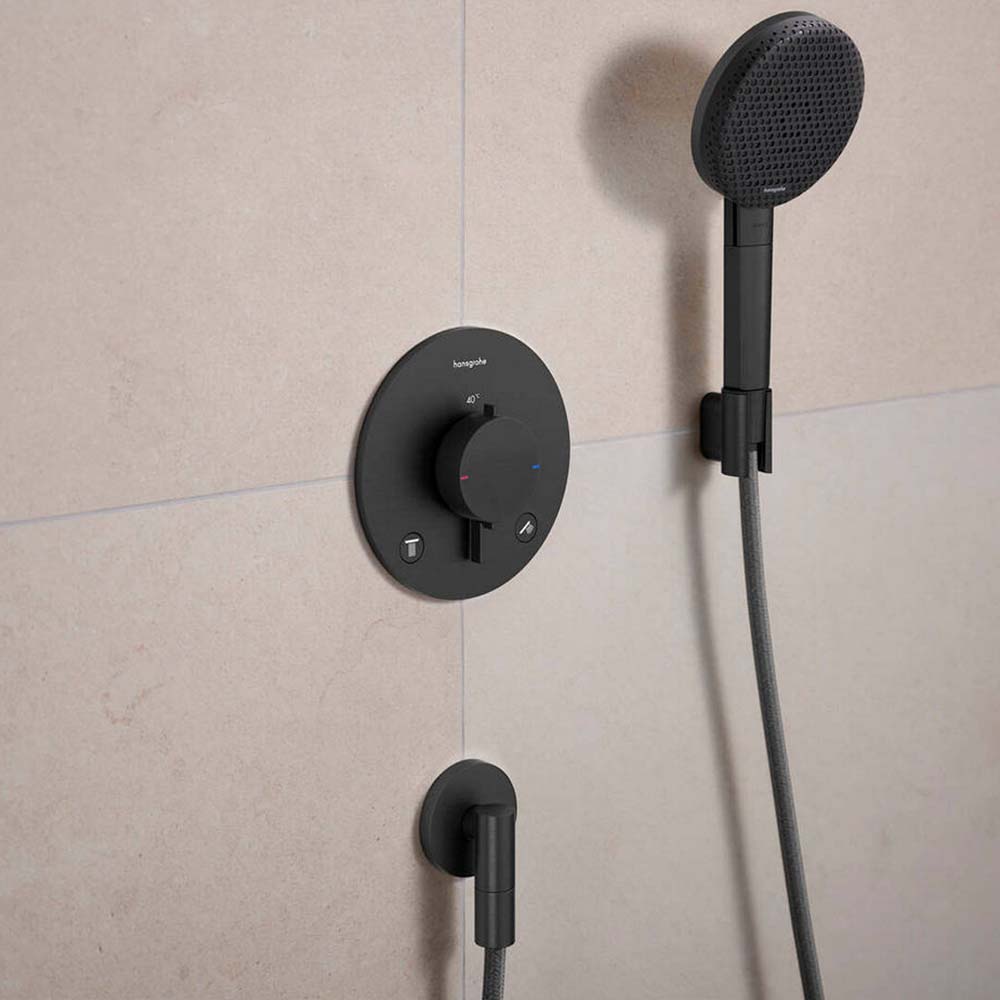 Hansgrohe Ecostat Comfort S Thermostat For Concealed Installation For 2 Functions