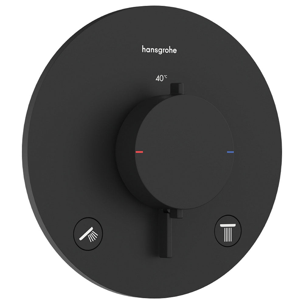 Hansgrohe Ecostat Comfort S Thermostat For Concealed Installation For 2 Functions