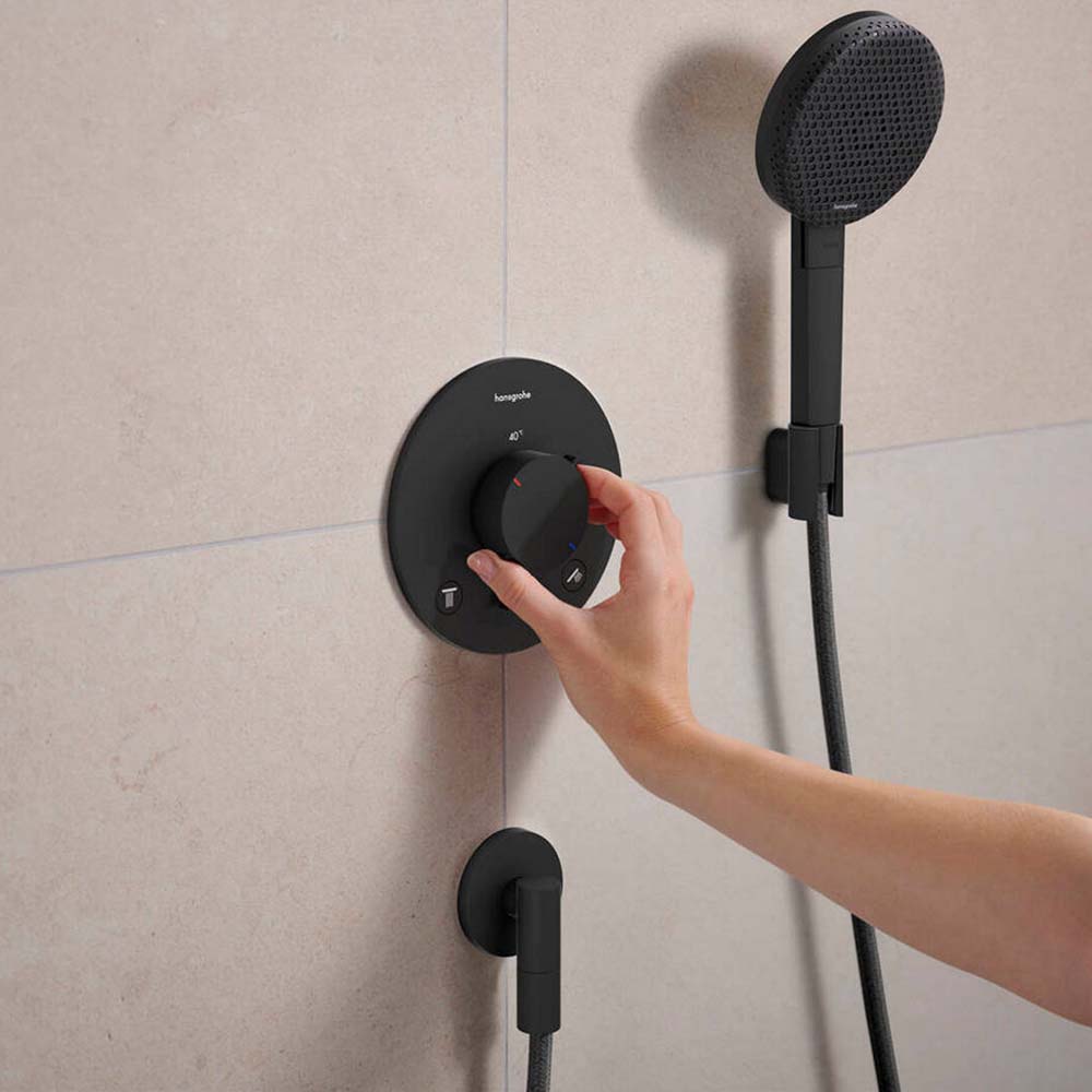 Hansgrohe Ecostat Comfort S Thermostat For Concealed Installation For 2 Functions