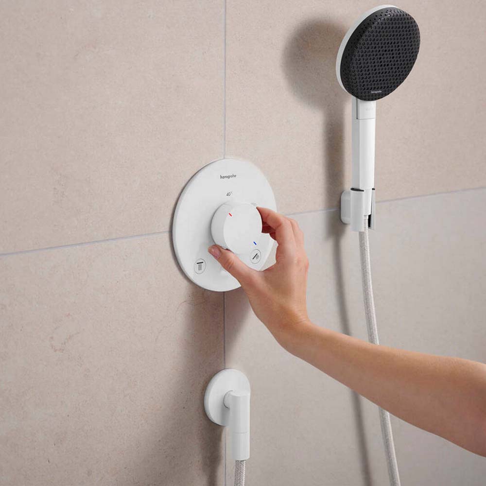 Hansgrohe Ecostat Comfort S Thermostat For Concealed Installation For 2 Functions