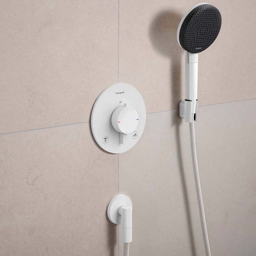 Hansgrohe Ecostat Comfort S Thermostat For Concealed Installation For 2 Functions