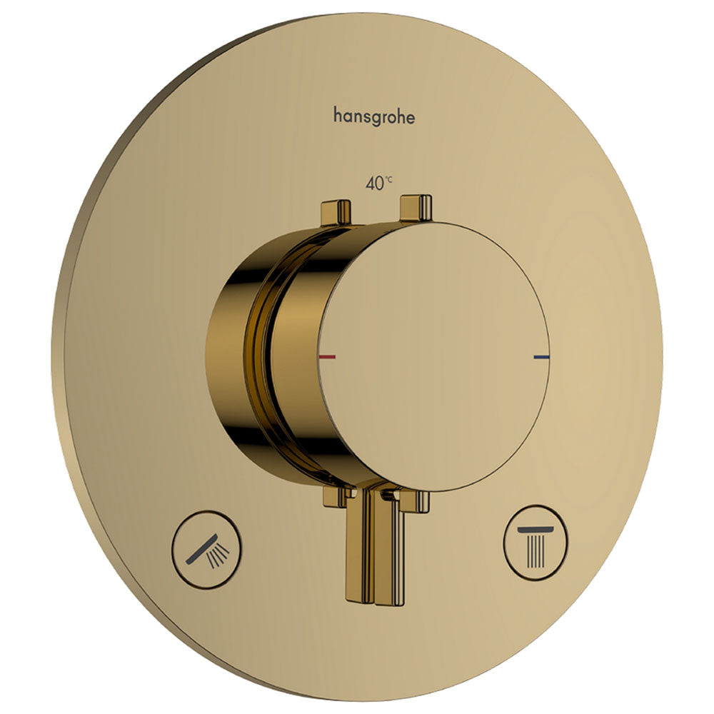 Hansgrohe Ecostat Comfort S Thermostat For Concealed Installation For 2 Functions