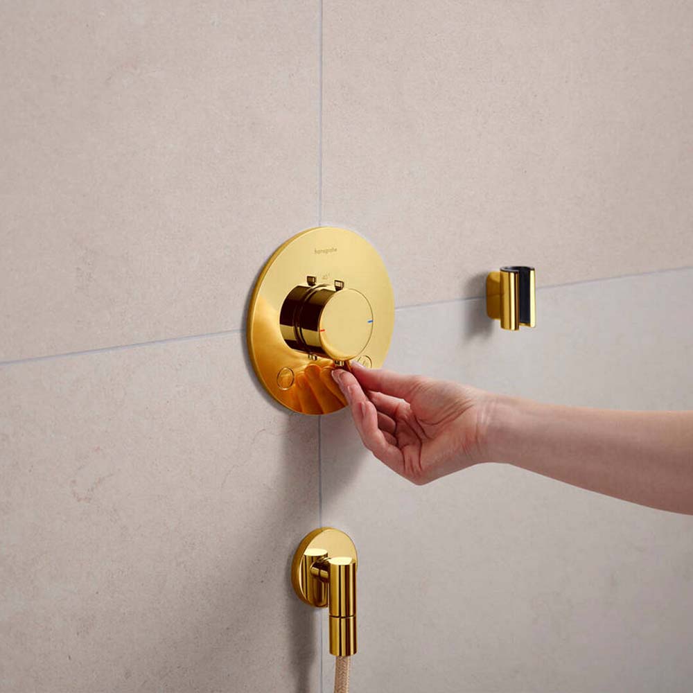 Hansgrohe Ecostat Comfort S Thermostat For Concealed Installation For 2 Functions