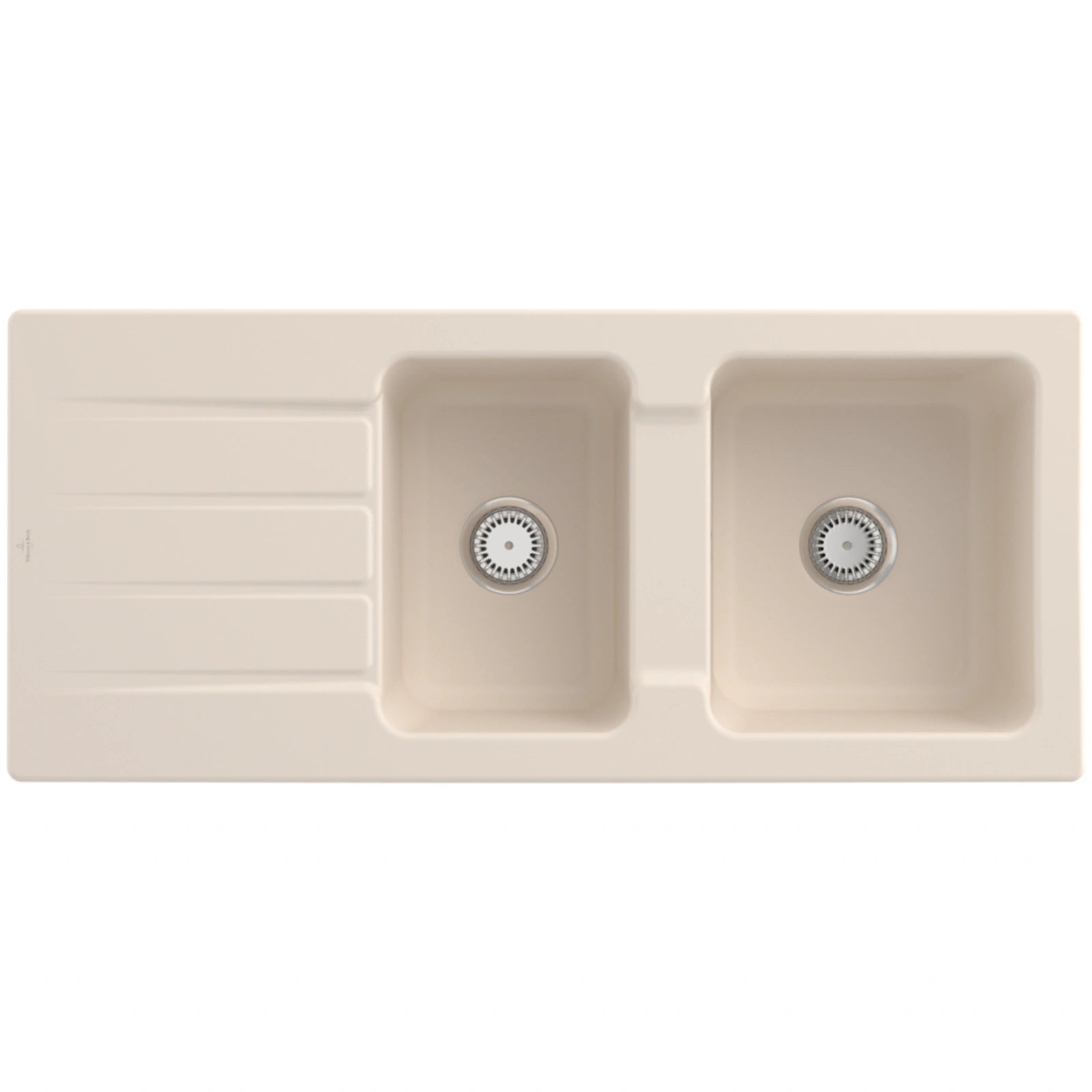 Villeroy & Boch Architectura 80 1.75 Bowl Ceramic Kitchen Sink - NO WASTE