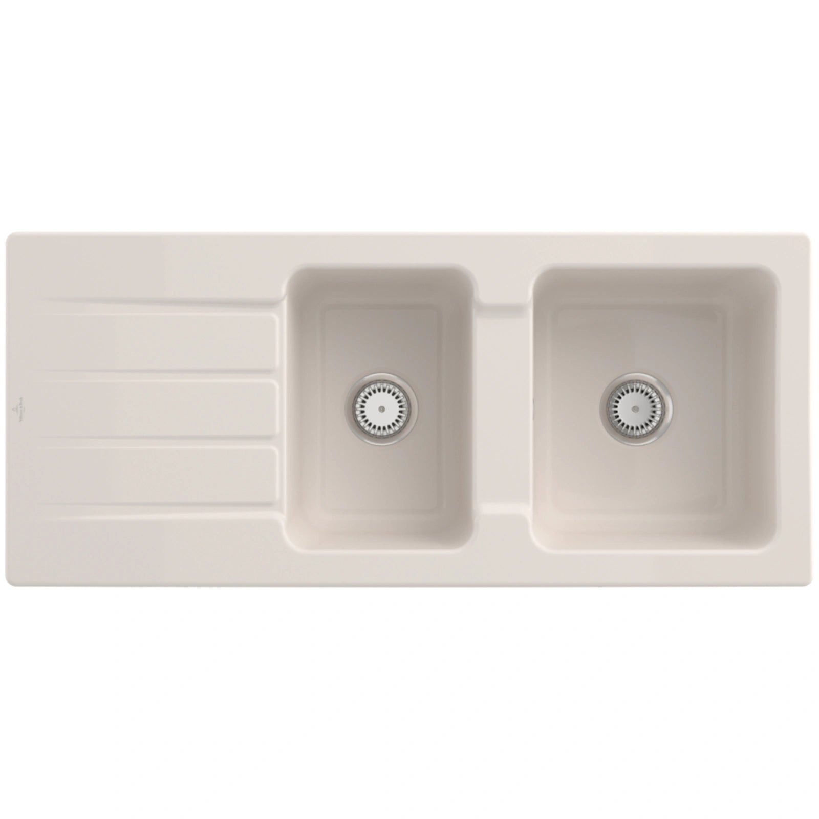 Villeroy & Boch Architectura 80 1.75 Bowl Ceramic Kitchen Sink - NO WASTE