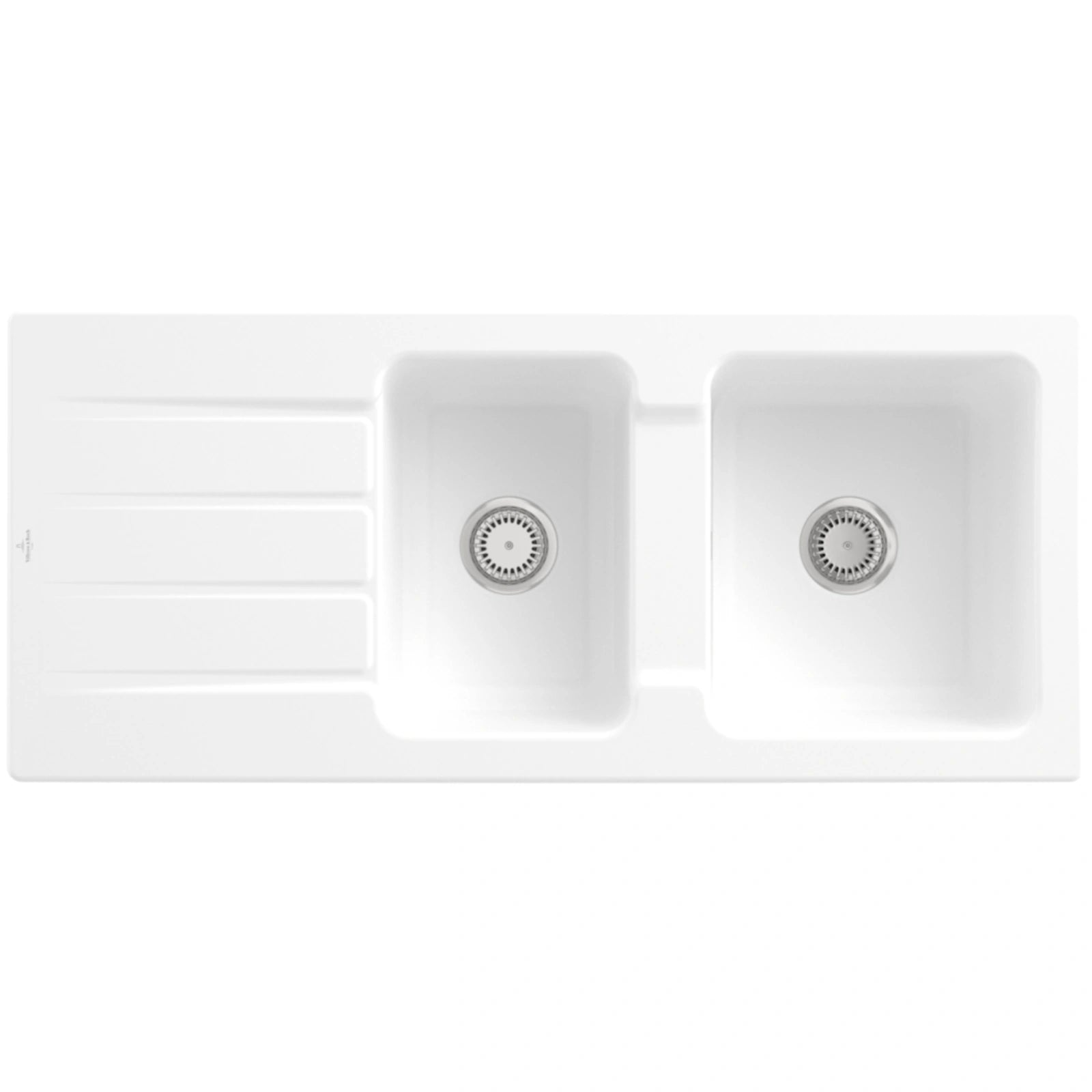 Villeroy & Boch Architectura 80 1.75 Bowl Ceramic Kitchen Sink - NO WASTE