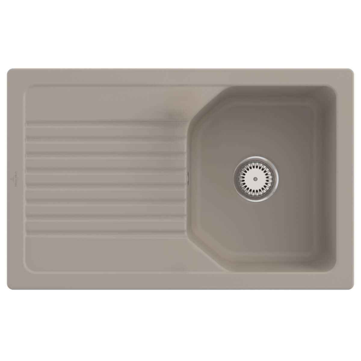 Villeroy & Boch Linara 45 1.0 Bowl White Alpin Ceramic Kitchen Sink - NO WASTE