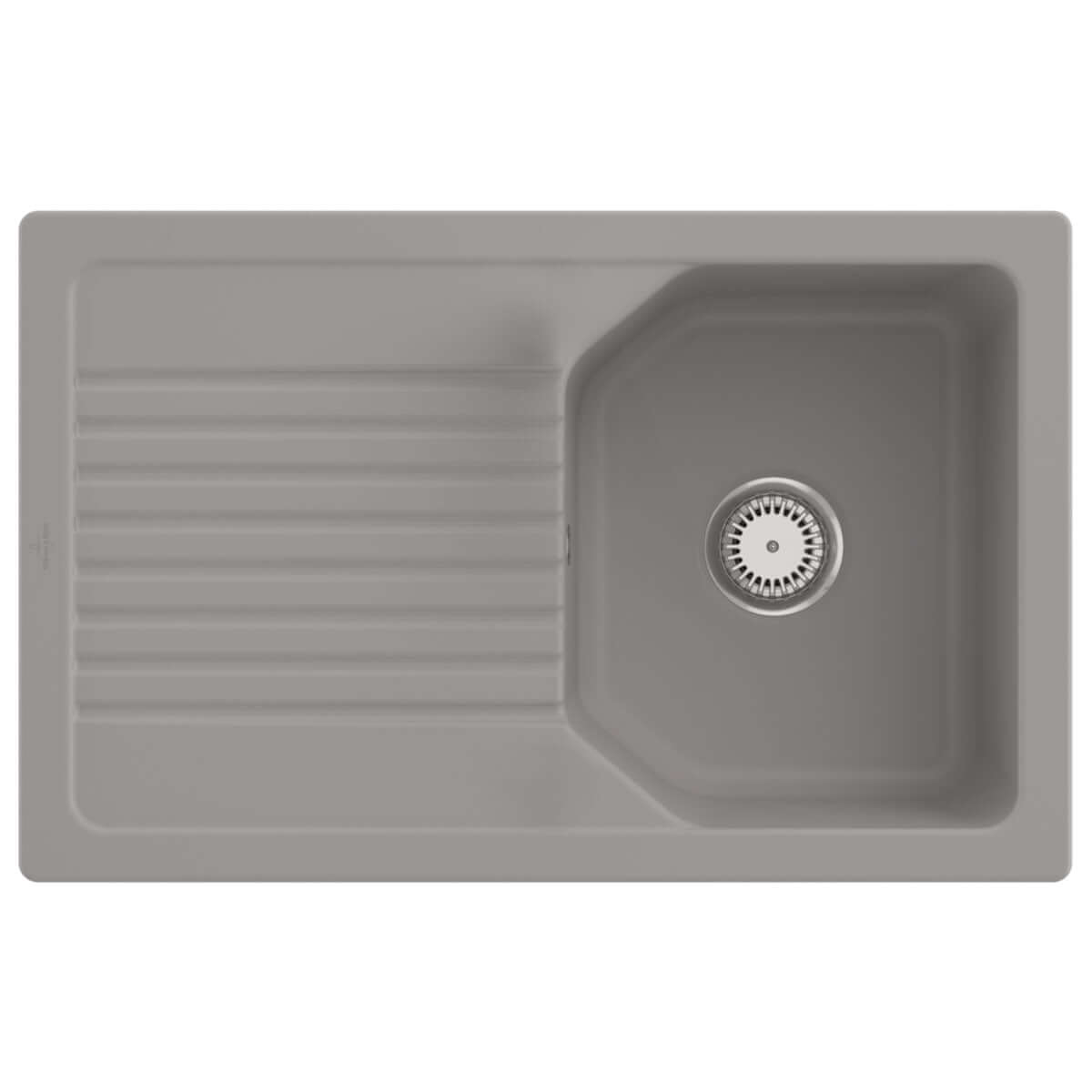 Villeroy & Boch Linara 45 1.0 Bowl White Alpin Ceramic Kitchen Sink - NO WASTE
