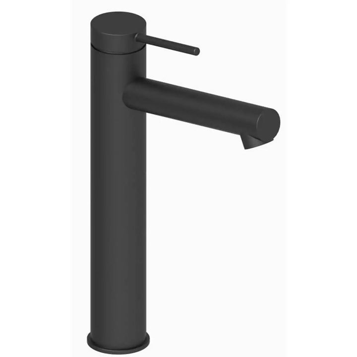 Paini S304 Black Matt Basin Tall Mono Mixer Tap 3SNS211LLSR