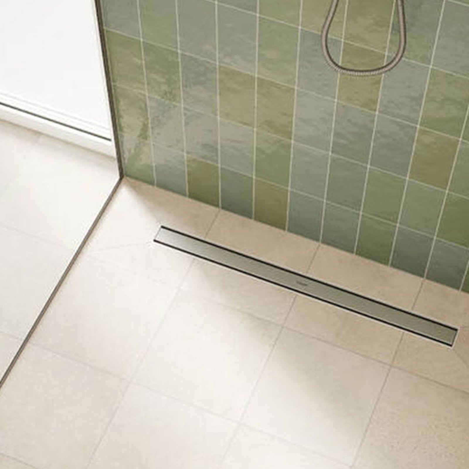 Hansgrohe RainDrain Compact 600 Stainless Steel Complete Shower Drain Set For Standard Installation