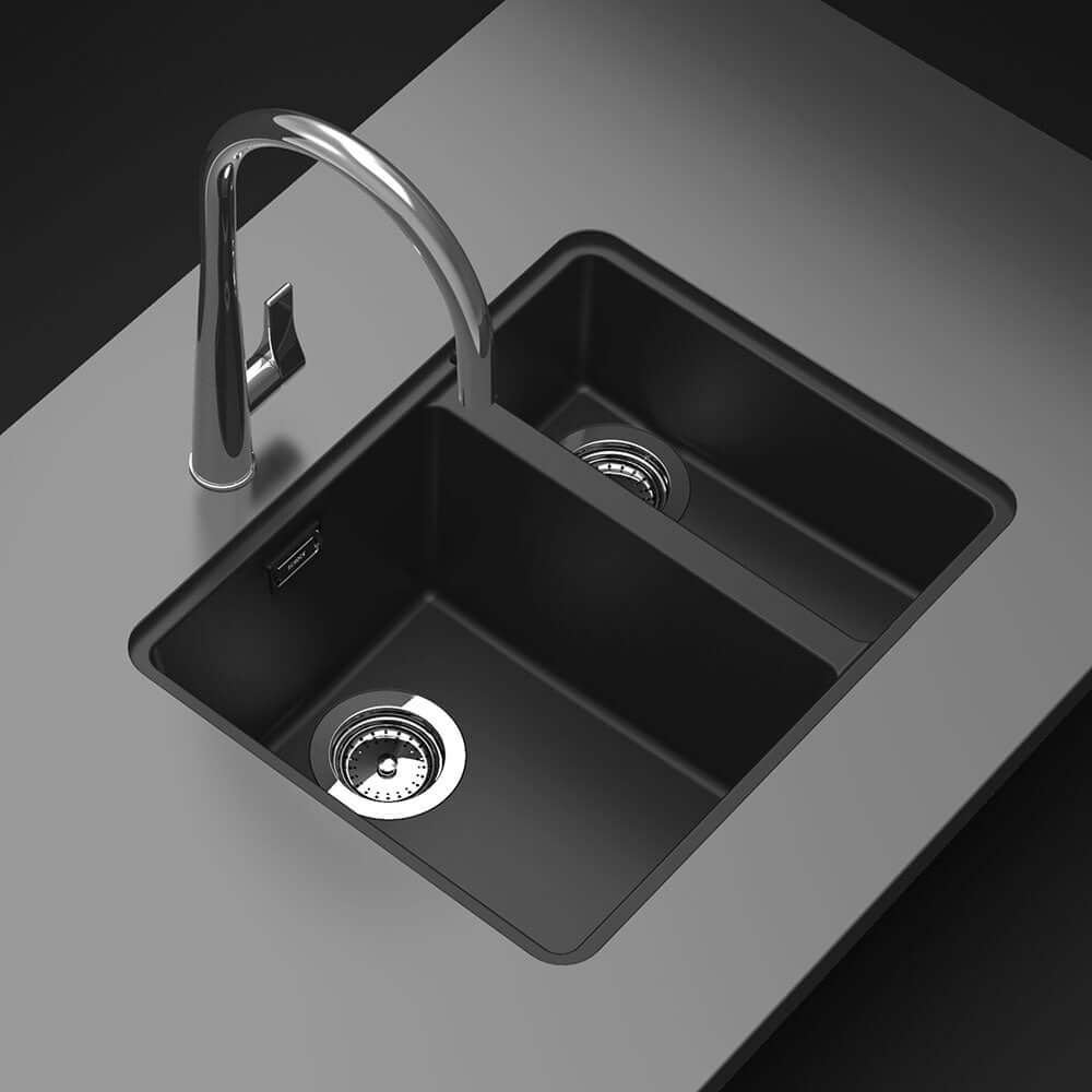Schock Greenwich N 150 1.5 Bowl Granite Kitchen Sink & Waste