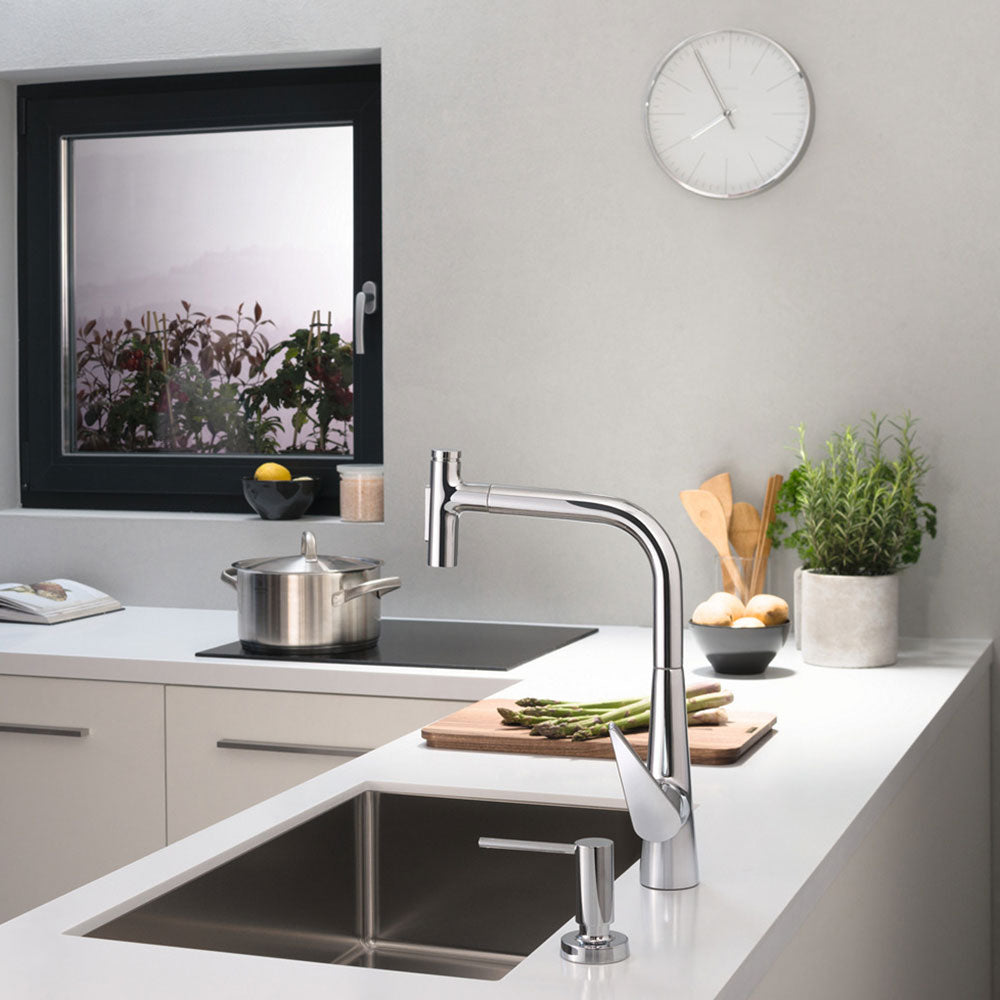 Hansgrohe A51 Chrome Soap Dispenser 40448000