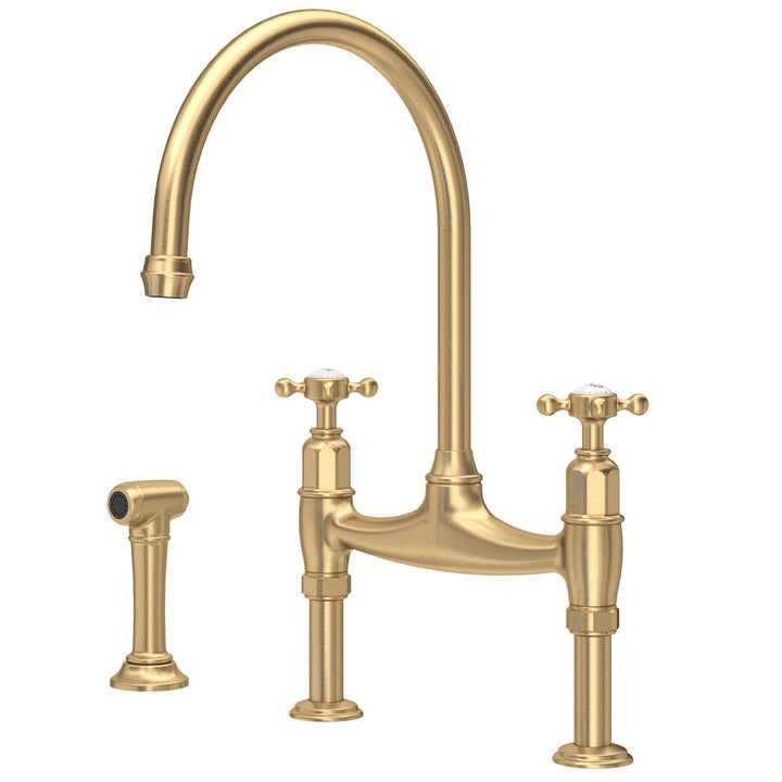 Perrin & Rowe Ionian Kitchen Sink Bridge Tap & Rinse Collection