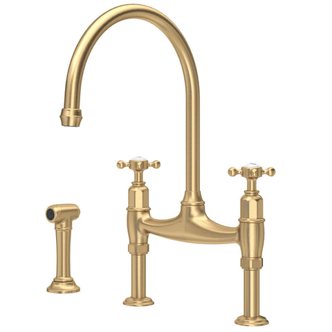 Perrin & Rowe Ionian Kitchen Sink Bridge Tap & Rinse Collection