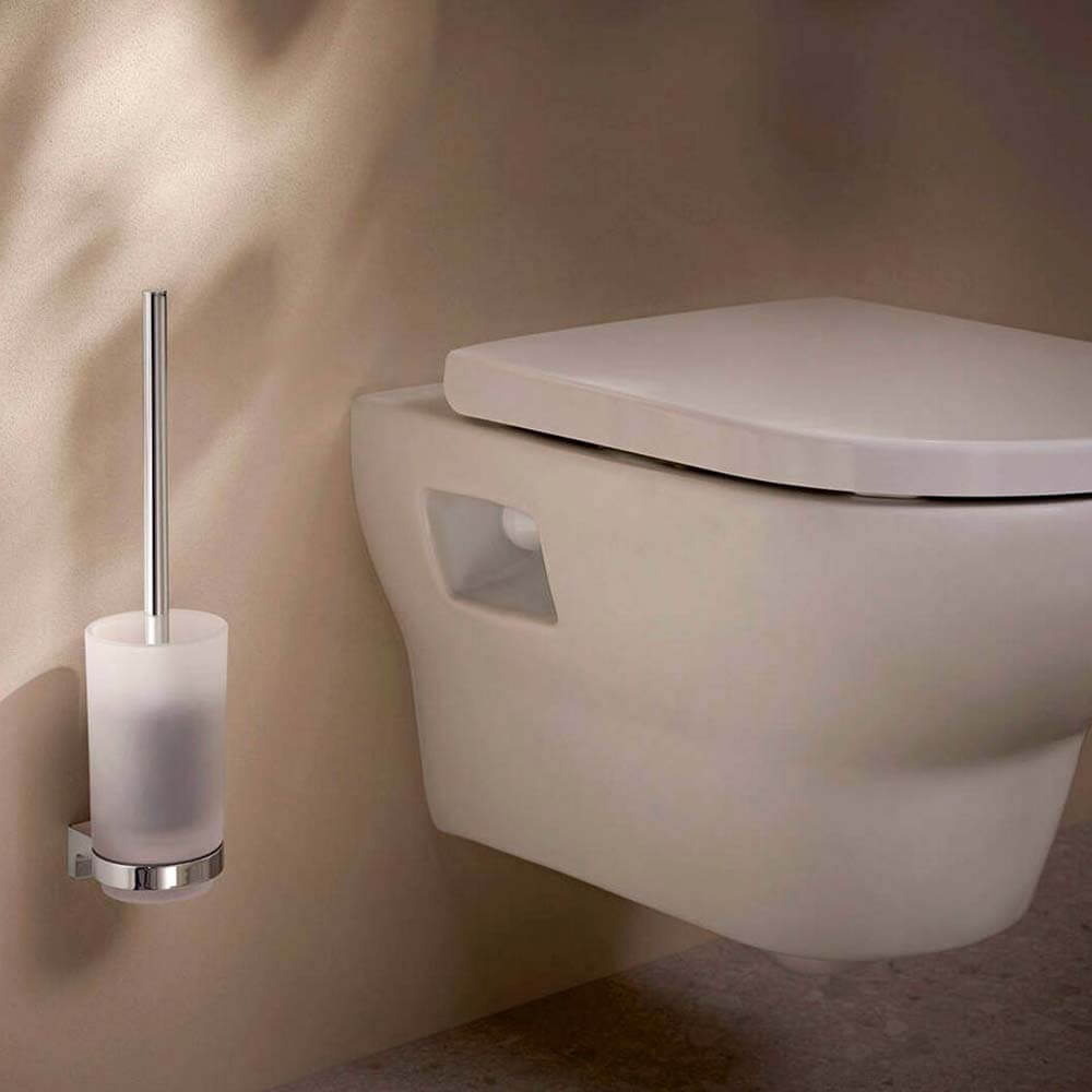 Hansgrohe Addstoris S Chrome Toilet Brush Holder Wall-Mounted 41782000