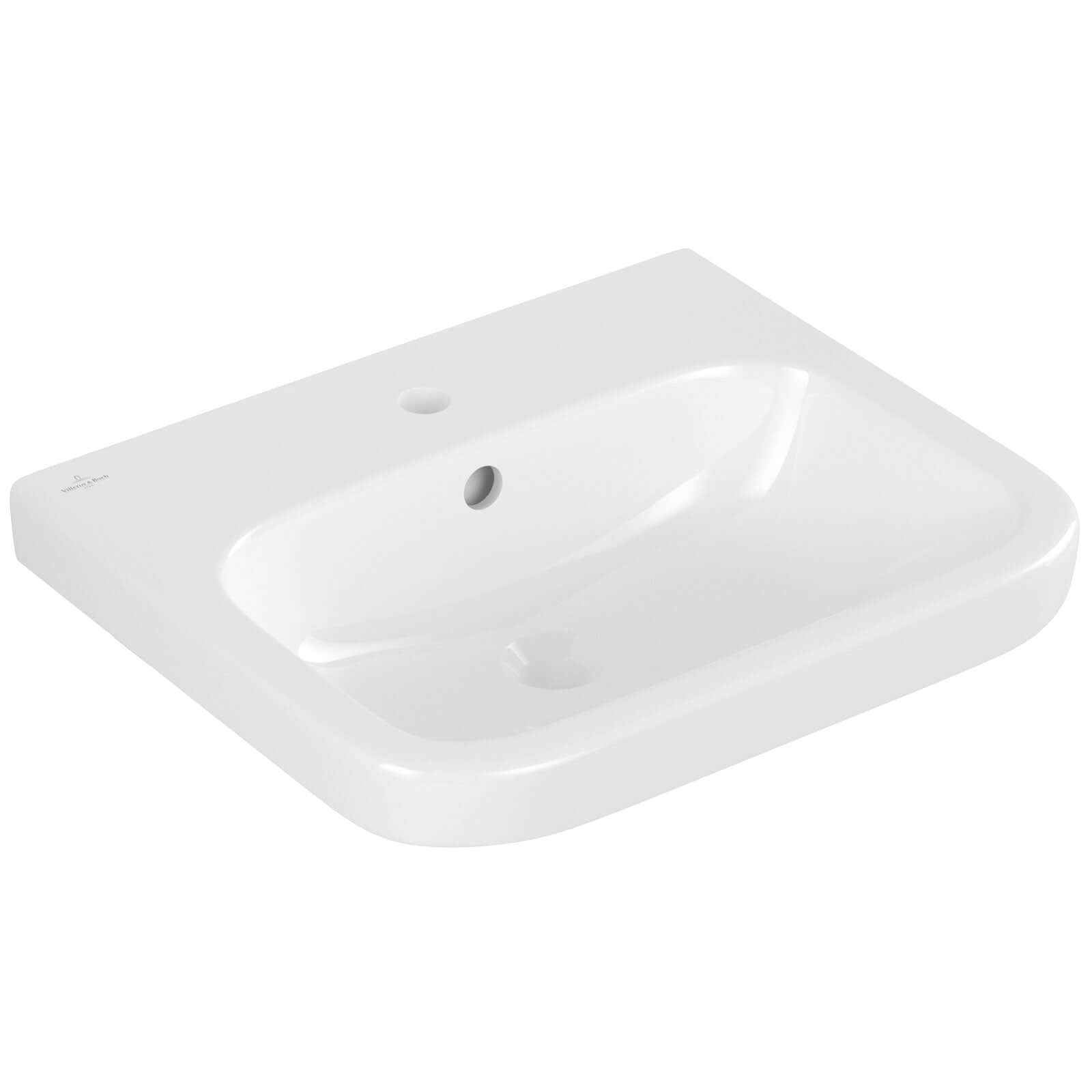 Villeroy & Boch Architectura 550X470 White Alpin 1 Tap Hole Wall Hung Wash Basin