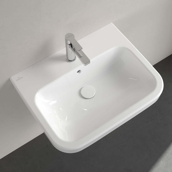 Villeroy & Boch Architectura 600X470 White Alpin 1 Tap Hole Wall Hung Basin