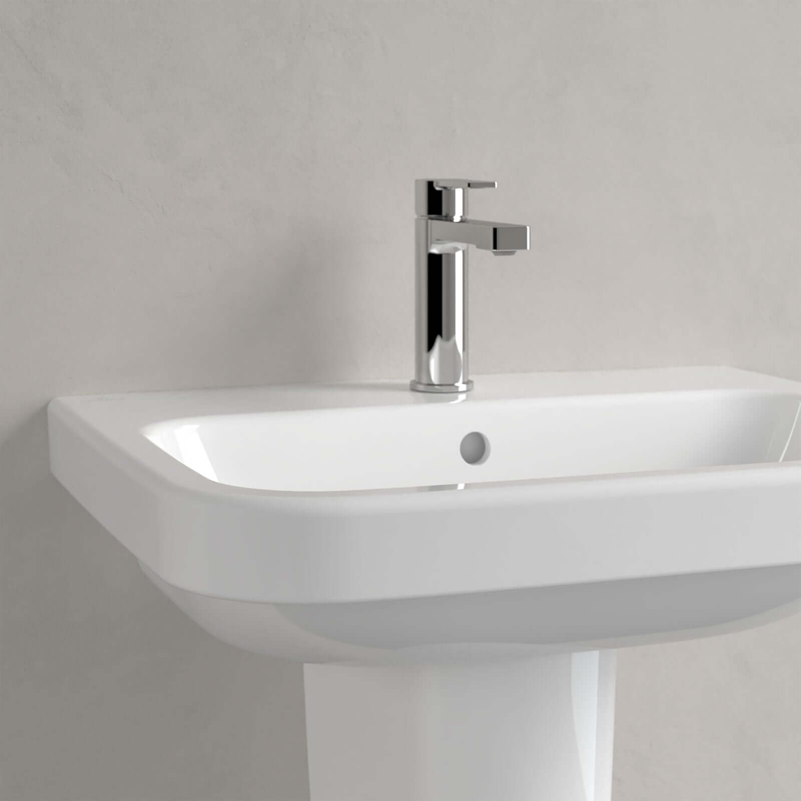 Villeroy & Boch Architectura 600X470 White Alpin 1 Tap Hole Wall Hung Basin