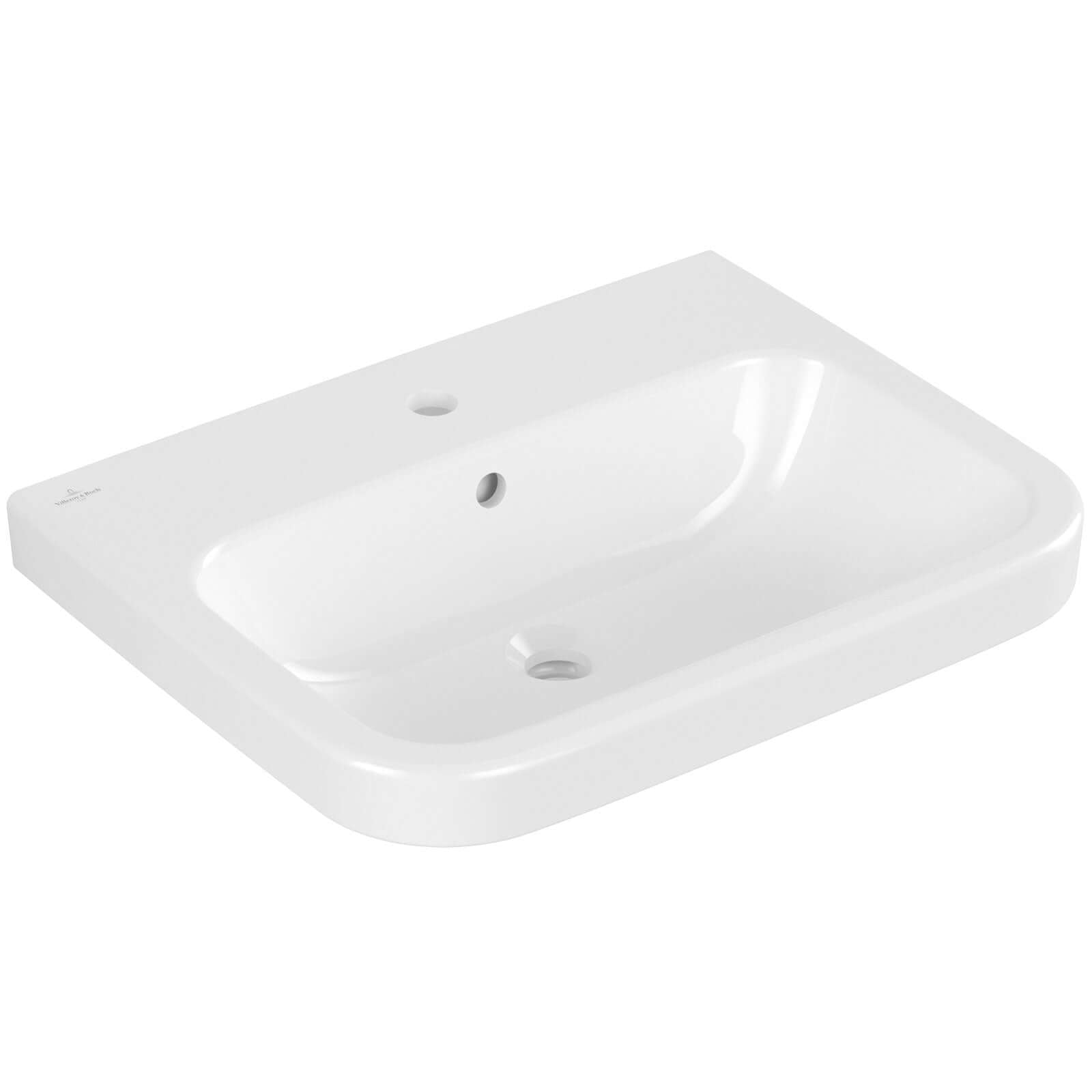 Villeroy & Boch Architectura 600X470 White Alpin 1 Tap Hole Wall Hung Basin