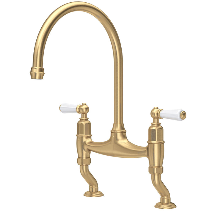 Perrin & Rowe Ionian Dual Lever Kitchen Sink Mixer Tap