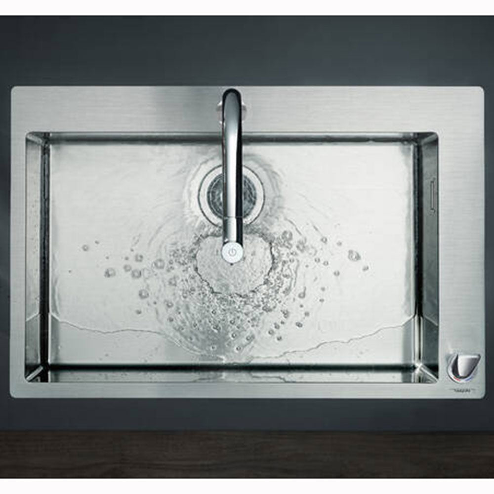 Hansgrohe S711-F660 1.0 Bowl Stainless Steel Kitchen Sink 43302800