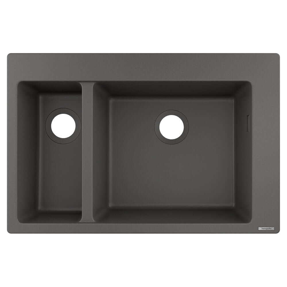 Hansgrohe S510-F635 1.5 Bowl Built-in Kitchen Sink 180/450