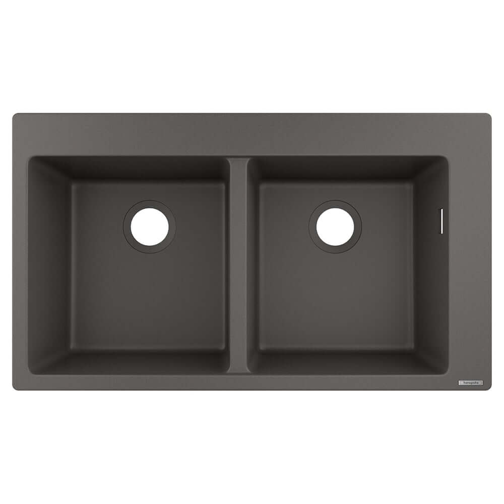 Hansgrohe S510-F770 2.0 Bowl Built-in Kitchen Sink 370/370