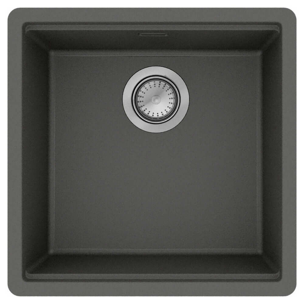 Hansgrohe S530-F400 1.0 Bowl Built-In Kitchen Sink With Manual Drain Kit