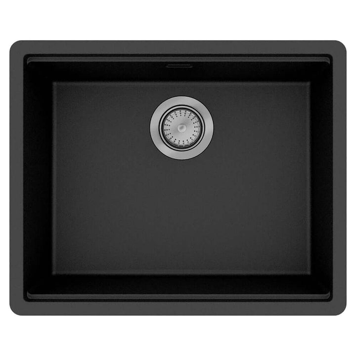 Hansgrohe S530-F500 1.0 Bowl Built-in Kitchen Sink With Manual Drain Kit