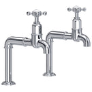 perrin--rowe-mayan-cross-handle-satin-brass-bibcock-kitchen-sink-taps-4338sb-