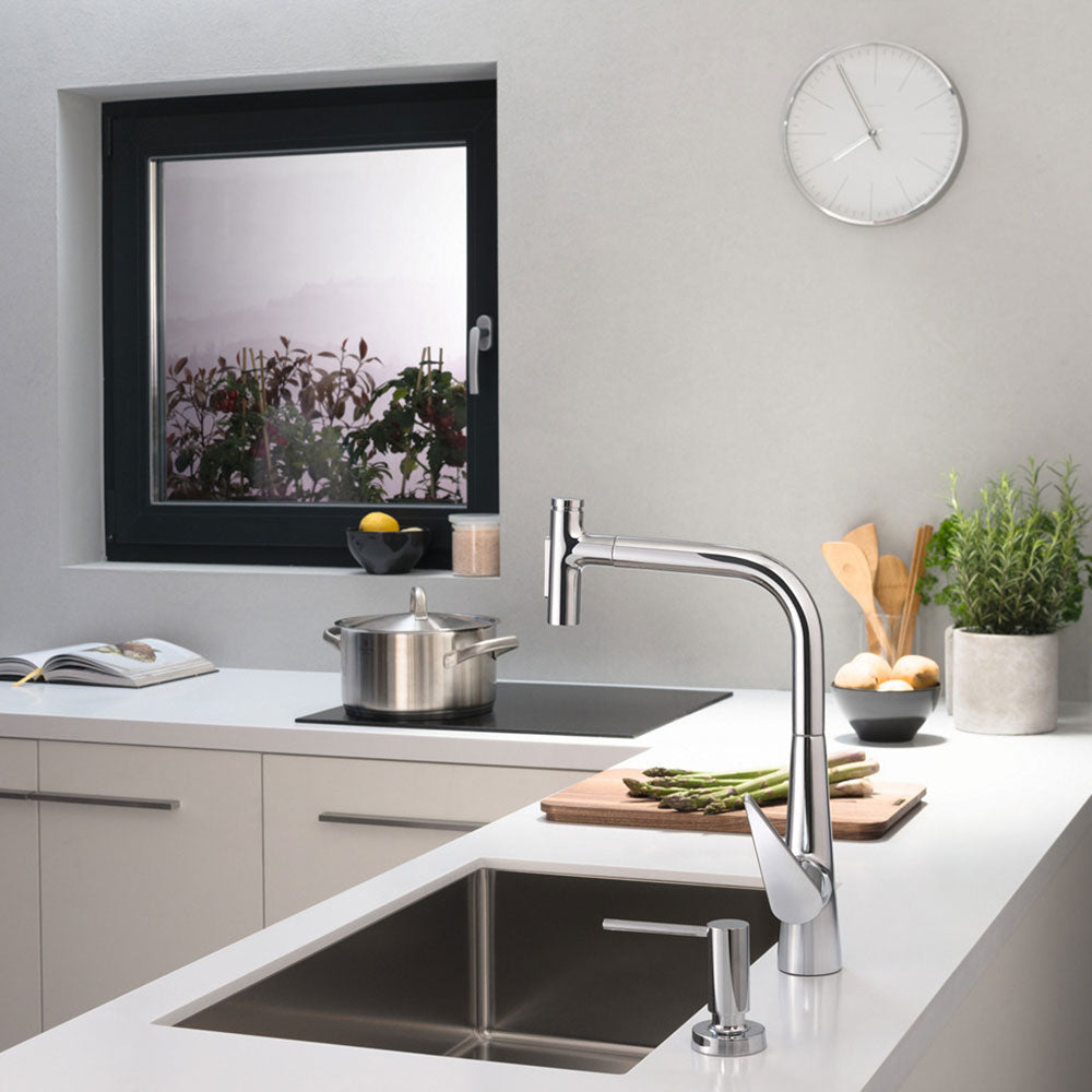 Hansgrohe S719-U660 1.0 Bowl Stainless Steel Undermount Kitchen Sink 43428800